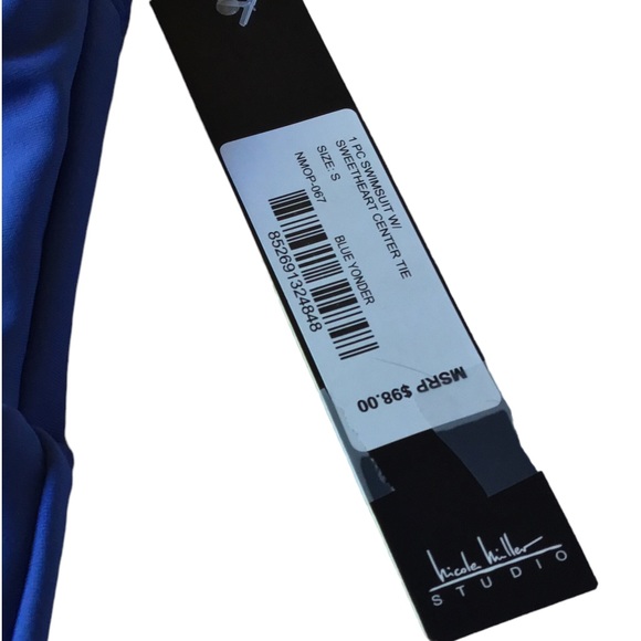 Nicole Miller Studio “NWT” $98 1 Piece Swimsuit 💖💖🌷🌷HOST PICK💖💖🌷🌷❣️❣️❣️ - Picture 10 of 10